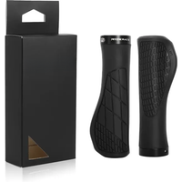 AliExpress riderace Bicycle Grips Soft Rubber For MTB Mountain Bike Shockproof Anti-Slip Handlebar Cover Lock On Ergonomic Cycling Handle Bar Parts