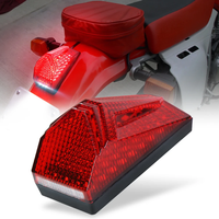 AliExpress MOVOTOR LED Tail Light Bright Rear Brake Light with License Plate Lighting For Dirt Bike Enduro Cafe Custom Honda XR650L XR600R