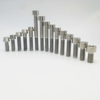 AliExpress Liumeili Titanium Ti Bolts M8X15 20 25 30 35 40 45 50 60 70mm Allen Key Taper Head Screw For Bicycle Motorcycle Car Ti Fastener