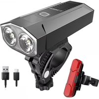 AliExpress X-TIGER X-Tiger Bicycle Front Light Set Waterproof Rechargeable LED 5200mAh Mountain Bike Light Aluminum Alloy Ultralight Flashlight