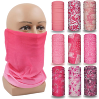 AliExpress Fandana Gear Pink Bandana Face Mask Hiking Bandanna Women Running Camping Yoga Headband Quickdry Neck Gaiter Seamless Tube Cycling Head Scarf