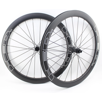 AliExpress New 700C Road Bike Matt UD Full Carbon Bicycle Direct pull Thru Axle Disc brake wheelset carbon tubular clincher tubeless rims
