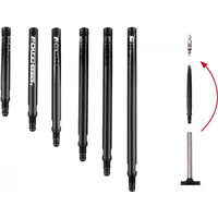 AliExpress FOURIERS Fouriers PE002 Bike Presta Valve Tubeless Valve Extender Extension 20mm to 100mm with Nut Bicycle Parts