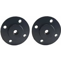 Desktop/Wall Mount 1/4 3/8 M6 Hole Fixed Base Magic Arm Friction Adapter for Webcam Projector Monitor LED Flash Light Bracket