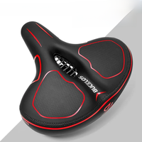 BUCKLOS Widen Bicycle Saddle Ergonomic Shock-Absoption Oversized Bike Saddle Thicken Soft Comfortable Seat Cushion Cycling Parts