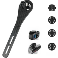 AliExpress riro RIRO Bicycle Carbon Fiber Computer Holder Road Bike Handlebar Stopwatch GPS Mount for Garmin Gopro Wahoo Bryton Light Stand Part