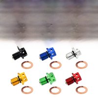 AliExpress NONE Motorcycle M12x1.5 Magnetic Oil Drain Plug Bolt Oil Drain Sump Nut Fit For Honda Kawasaki Yamaha Motocross Scooter ATV Quad Bike