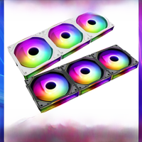 AliExpress TEUCER JM-1 Computer Case Fan ARGB Mirror Cycle Light Effect 120mm 4Pin PWM PC Cooling Fan Low Noise Water Cooling Ventilador