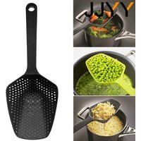JJYY Plastic Water Shovel Drainage Shovel PP Plastic Ice Shovel Colander Filter Shovel Drainage Spoon Kitchen Tools