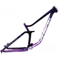 AliExpress Full Suspension Bicycle Frame, Aluminium Alloy Soft Trail MTB Enduro AM DH Downhill, 12x148mm, 29ER 27.5ER, 12X142mm, US Stock