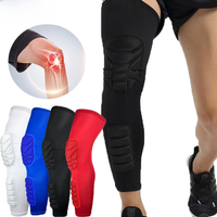 AliExpress JUUMMP 1 Pair Basketball Honeycomb Crashproof Pad, Stretchable Knee Leg Protector,Calf Compression for Sport, Running, Cycling, Hiking