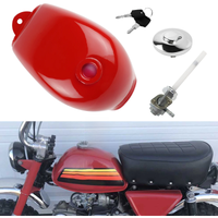 AliExpress FLYPIG Fuel Gas Tank Petrol Tank with Cap, Key & Petcock Fuel Tank for Honda Mini Trail Z50 Z50J Z50R Clone Monkey Bike Dirt Bike