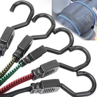 AliExpress NONE Elastics Rubber Luggage Rope Cord Hooks Bikes Rope Tie Bicycle Luggage Roof Rack Strap Fixed Band Hook Bicycle Accessories