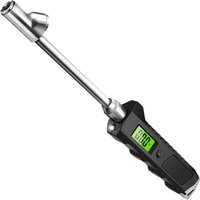 AliExpress NONE Digital Tire Pressure Gauge 230 PSI 4 Settings Heavy Duty Non-Slip with Backlit LCD Flashlight for Truck/Car/Bicycle/Motorbikes