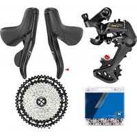 AliExpress LTWOO GRT 1x12 Speed Gravel Road Bike Derailleur Kits Mechanical Brake Without Damping Rear Derailleur BANBOK 50T Cassette