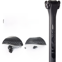 AliExpress NONE EVOSID TERRA Carbon Fiber Seatpost Mtb Road Bike Seat Tube 27.2/31.6mm Ultra-light UD Matte Long 400mm Seatpost Bicycle Parts