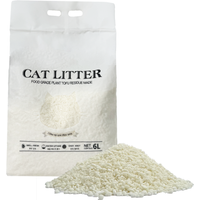 Cassava Natural Cat Litter – Unscented Dust Free Cat Litter | Eco-Friendly & Biodegradable 2kg/6L
