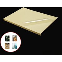 10pcs A4 PET Transparent Self-adhesive Paper Label Stickers For Laser Printing Waterproof Anti-Scratch Scrathproof