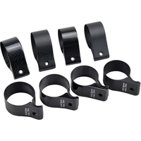 AliExpress NONE Carbon Fibre Bike Front Derailleur Braze-on Adapter 31.8mm 34.9mm Full Carbon Road Bicycle Derailleur Clamp Convertor