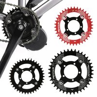 AliExpress NONE 104BCD E-bike Chainring + Adapter For Bafang BBS01 BBS02 Mid Drive Motor Electric Bicycle Aluminum Alloy 32T 34T 36T 38T