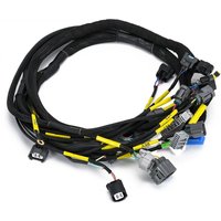 CNCH-OBD2-1 Tucked Engine Harness For 92-00 Honda Civic Integra B16 B18 D16 EK EG EM Engine Motor Wiring Harness FIC25