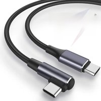 MVQF 100W Fast PD Charging Cable QC 4.0 Qc3.0 Type C To Type-C for Mac Huawei Laptop High Speed Data Transmission Charging Cord