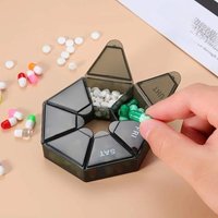 New 7 Days Pill Medicine Box Weekly Tablet Holder Portable Travel Mini Small Pill Box Pills Cases Storage Organizer Container