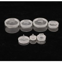 1Pc Glass Alcohol Cup Sample Bottle Transparent Can Round Weighing Dish Frosted Mouth For Watch Repair Watchmakers Tool