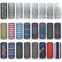AliExpress Fandana Gear Seamless Geometric Tartan Bandana Hiking Headband for Women Men Striped Cycling Biking Tube Neck Gaiter Running Face Cover Snood