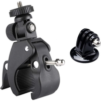 AliExpress VeFly Motorcycle Handlebar Bicycle Mount Clip For Gopro Hero 12 11 10 9 8 7 6 5 4 Action Camera Bike 360 Degree Tripod Accessories