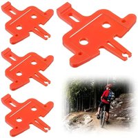 AliExpress NONE Pack of 4 Bicycle Brake Spacer Disc Mountain Bike Hydraulic Brakes Pads Professional Portable Outdoor Cycling Parts