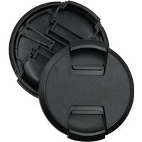 Camcorder Photography Accessories Camera Lens Cap Cover 40 52 55 58 62 67 72 77 82mm Snap On Center Pinch Fit For All DSLR