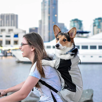 AliExpress XLeiPet Strong Nylon Dog Carrier Backpack for Small Medium Dogs High Quality Breathable Cycling Backpack for Outdoor Travel Pet Supplies