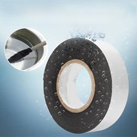 AliExpress NONE Black Super Adhesive Fabric Tape Electric Tape Bicycle Seat Repair Waterproof Cloth Repair Black Fabric Tape, Packaging Tape