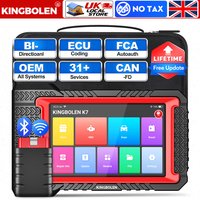 KINGBOLEN K7 Car Diagnostic Scan Tool All System OBD2 Scanner ECU Coding lifetime free update