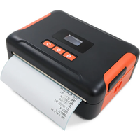 Hot sale 4inches120mm Smart Blue-tooth Convenient Handheld Mobile Direct Thermal Label Printer For Express Airwaybill HL40