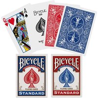 AliExpress Bicycle Rider Back Playing Cards Standard Index Red Black Decks of Cards Premium Poker Cards for Blackjack Casino Family Games