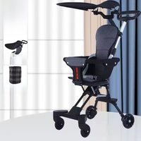 IMBABY Baby Stroller Portable Stroller Folding Trolley for Babies Travel Baby Carriage Lightweight Baby Stroller Four-Wheel Cart