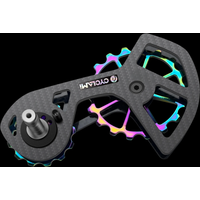 AliExpress CYCLAMI UT 105 Bicycle Ceramic Bearing Carbon Fiber Jockey Pulley Wheel Set Rear Derailleurs Guide For SHIMANO Ultegra DURA ACE