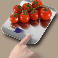 10kgX1g Multifunctional Stainless Steel Kitchen Scale with LCD Display for Home Baking and Cooking Food Scale Digital Food Scale