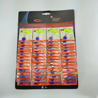 60 packs/40 packs Yellow Seven-star Float 000# - 5# Oval Float 6pcs/pack Carp Fishing Accessories Fishing Float B505