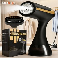 Handheld-Dampfbügeleisen, Touch-Monitor-Steuerung, 15 Sekunden hoch, Vorheizen, 350 ml, tragbar, für Zuhause, kleine Fabrik-Dampftücher hatten
