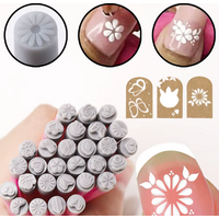 5/10Pcs Set Nail Art Stamp Pen DIY Floral Butterfly Nail Graffiti Nail Dotting Tools Polishing Painting Drawing Manicure Tools