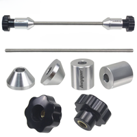 AliExpress heppe HEPPE Bicycle Wheelset Truing Stand Repair Tool Bike Hub Rim Tuner 12/15/20mm to 9mm QR Thru Axle Adaptor 100x15 100x12 142x12