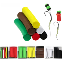 Wifreo 12PCS/2bags 3mm 5mm 8mm Carp Fishing Pop Up Foam Zig Rig Foam Sticks Hair Rig Floating Carp Fishing Bait Terminal Tackle