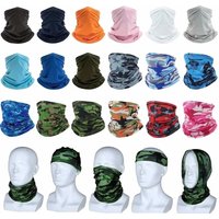 AliExpress QHSPE Multi-Purpose Turban Scarf - Cycling Bandana, Neck Cover, Sunscreen Ice Silk Headwear for Men & Women - Outdoor, Fishing, Hiking