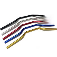 AliExpress FLBOMBING 22mm Motorcycle CNC Handlebar with Crossbars Motocross Pit Bike Aluminum Alloy Steering Wheel for Honda Yamaha Kawasaki Suzuki