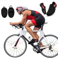 AliExpress NONE 1Pair Cycling Shoes Covers MTB Road Bike Shoes Covers Waterproof Overshoes Protectors Cycling Toe Covers Winter Bike Shoes Cover