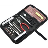 AliExpress NONE Tyre Repair Kit Auto Bike Tire Repair 45 PCS Car Tire Repair Tool Puncture Plug Set Motorcycle Car Accessories Studding Tool Set