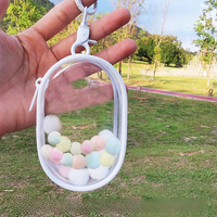 Package Pendant Used To Store Dolls Transparent Mystery Box Thicken Classic Plush Doll Storage Pouch Fashion Bag Keychain